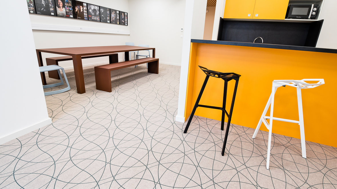 revêtement de sol textile - flotex vision - bureaux - forbo flooring systems